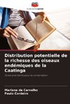 Distribution potentielle de la richesse des oiseaux endémiques de la Caatinga