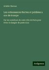 Les ordannances faictes et publiées a son de trompe