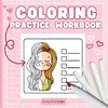 Coloring Practice Workbook