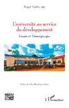 L'université au service du développement