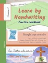 Learn by Handwriting, Practice Workbook - The Lord's Prayer - Catholic Prayers - Cursive, Level 2