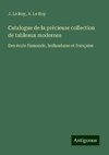 Catalogue de la précieuse collection de tableaux modernes