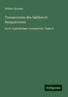 Commentaire des faillites et banqueroutes