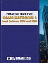 Practice Tests for CASAS Math GOAL 2  Level D, Forms 927M and 928M