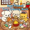 Bear Friends - Cozy Coloring Book