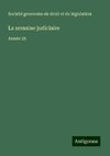 La semaine judiciaire