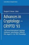 Advances in Cryptology - CRYPTO '93