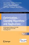 Optimization, Learning Algorithms and Applications