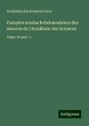 Comptes rendus hebdomadaires des séances de l'Académie des Sciences