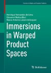 Immersions in Warped Product Spaces