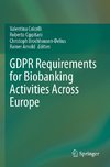 GDPR Requirements for Biobanking Activities Across Europe