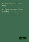 Les deux arts poétiques d'Horace et de Boileau