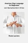 American Sign Language for Beginners