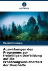 Auswirkungen des Programms zur freiwilligen Dorfbildung auf die Ernährungsunsicherheit der Haushalte