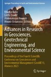 Advances in Research in Geosciences, Geotechnical Engineering, and Environmental Science