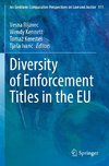 Diversity of Enforcement Titles in the EU