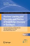 Machine Learning and Principles and Practice of Knowledge Discovery in Databases