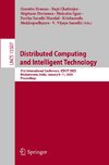 Distributed Computing and Intelligent Technology