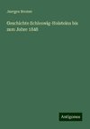 Geschichte Schleswig-Holsteins bis zum Jahre 1848