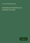 Grundriss der Geschichte der deutschen Literatur