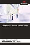 Container-content interactions