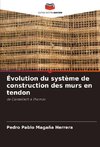 Évolution du système de construction des murs en tendon