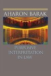 Purposive Interpretation in Law