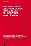 Die Unehelichen-Frage in der Frühzeit der Aufklärung