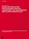 Einige Methoden der statistischen Analyse angewandt auf das Problem der Klimaklassifikation