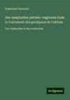 Des anaplasties périnéo-vaginales dans le traitement des prolapsus de l'utérus