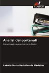 Analisi dei contenuti