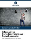 Alternatives Periodensystem aus Recyclingpapier