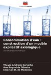 Consommation d'eau : construction d'un modèle explicatif axiologique