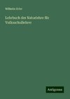 Lehrbuch der Naturlehre für Volksschullehrer