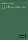 Leeder und Stückschen in Bitmarscher Platt