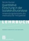 Quantitative Forschung in der Sozialstrukturanalyse