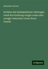 Revision der Salamandrinen-Gattungen nebst Beschreibung einiger neuen oder weniger bekannten Arten dieser Familie