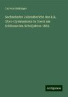 Sechzehnter Jahresbericht des k.k. Ober-Gymnasiums in Goerz am Schlusse des Schuljahres 1865