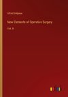 New Elements of Operative Surgery