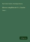 ¿uvres complètes de P.-L. Courier