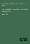 Zur Geschichte deutscher Volksrechte im Mittelalter