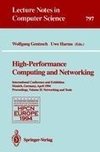 High-Performance Computing and Networking