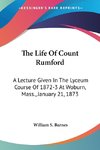 The Life Of Count Rumford