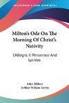 Milton's Ode On The Morning Of Christ's Nativity