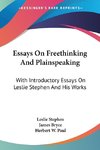 Essays On Freethinking And Plainspeaking