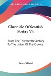 Chronicle Of Scottish Poetry V4