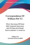 Correspondence Of William Pitt V2