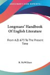 Longmans' Handbook Of English Literature
