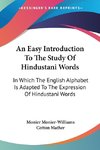 An Easy Introduction To The Study Of Hindustani Words