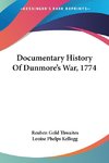 Documentary History Of Dunmore's War, 1774